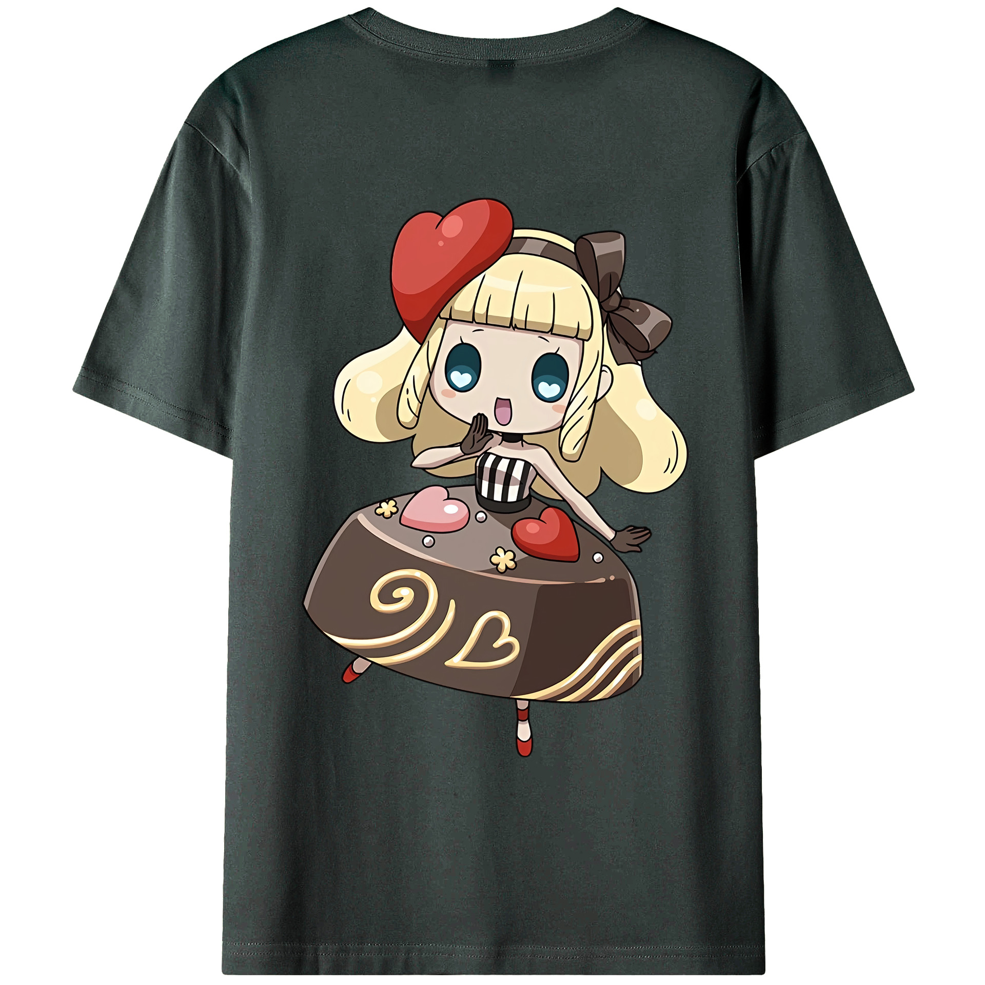 （画像用） 妖怪ウォッチ Yo-kai Watch 綿100％ メンズ半袖Tシャツ（バックプリント） 通気性